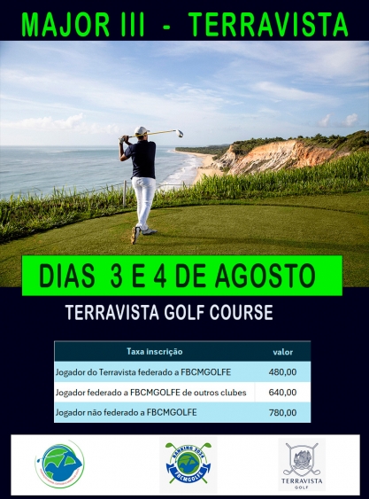 Major III – Terravista será dias 3 e 4 agosto